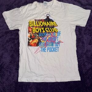 Billionaire Boys Club White Graphic Tee
